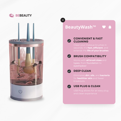 BeautyWash™ - Cosmetic Brush Cleaner